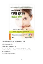 Các Liệu Pháp Chăm Sóc Da Hoàn Hảo